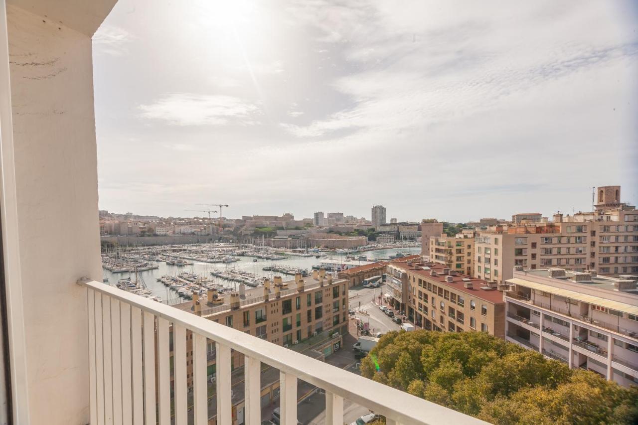 Le Saint Jean - Appt Avec Vue Sur Lentree Du Vieux Port Apartment Marseille Exterior photo