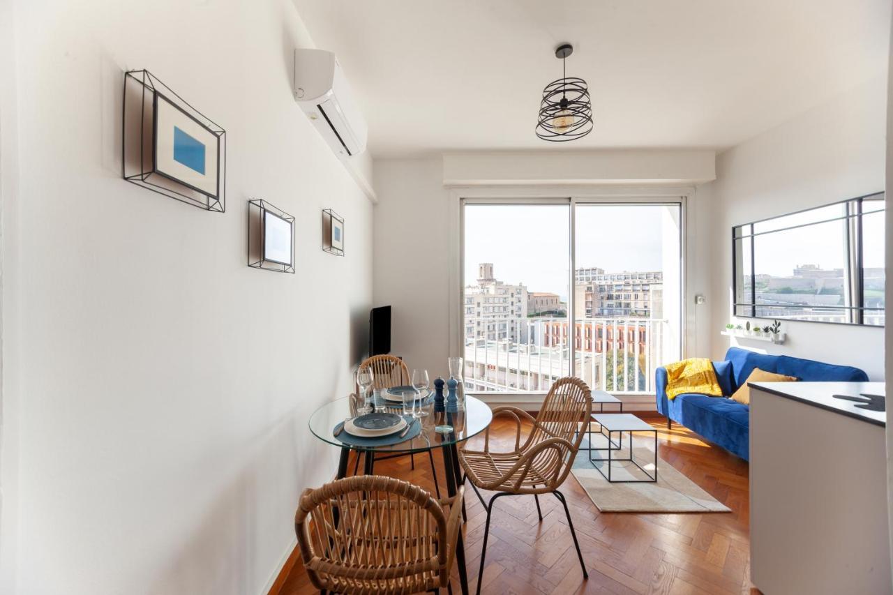 Le Saint Jean - Appt Avec Vue Sur Lentree Du Vieux Port Apartment Marseille Exterior photo